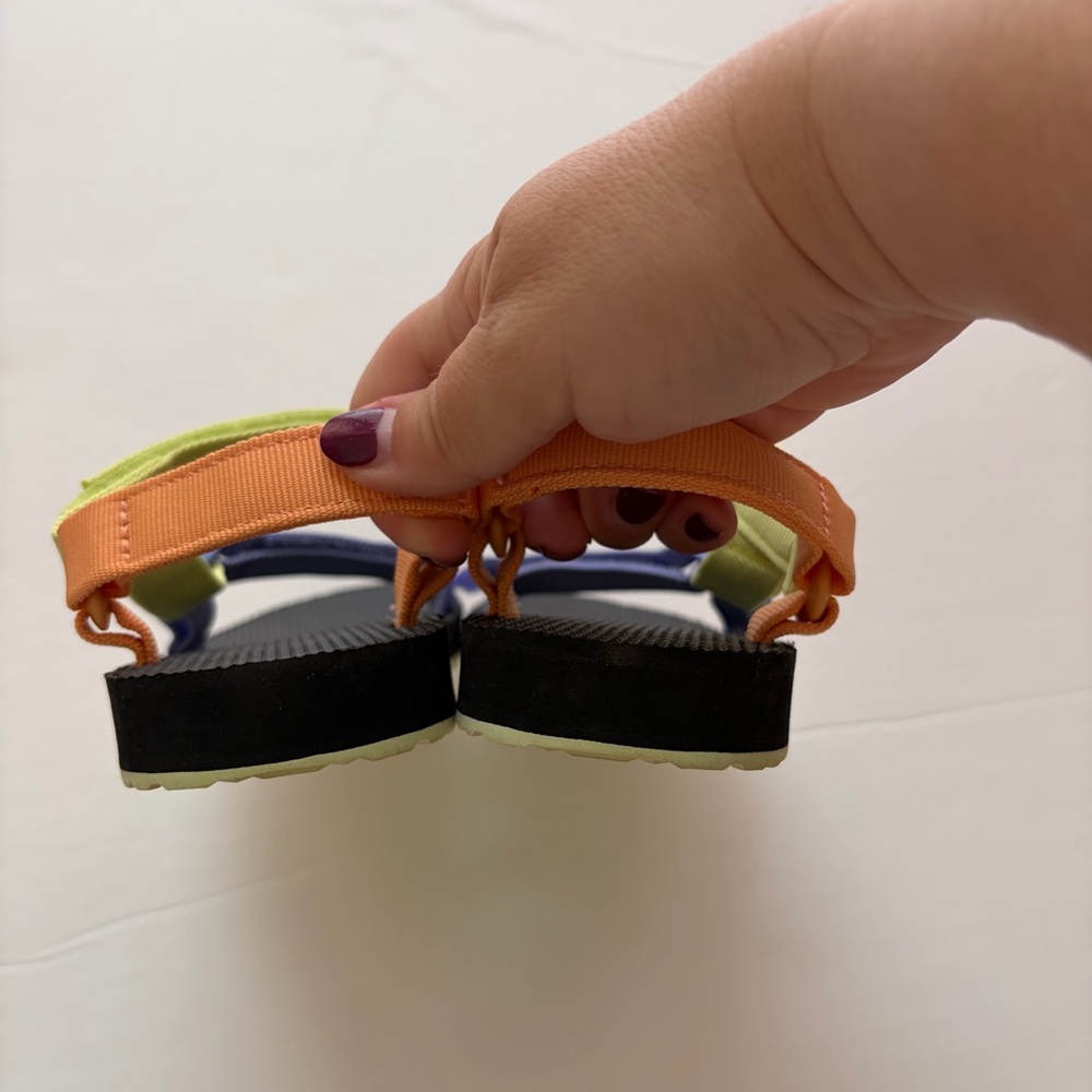 Teva Kids Sandals - Green and Purple - Picture 6 of 7